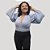 Body Feminino Transpassado em Lurex - Imagem 5