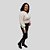 Blusa Feminina  em Tricot Modal Cropped - Imagem 4