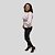 Blusa Feminina Pontos Frontais - Imagem 1