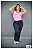 Calça Feminina  Flare Isa Plus Size - Imagem 1