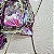 Biquíni  Feminino Cropped com Bojo Opcional Tanga de amarrar - Imagem 3