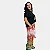 Calça Feminina Pantalona Estampada - Imagem 1