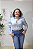 Camisa Feminina Manga Bufante - Imagem 1