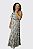 Vestido Feminino Longo Indiano com Lastex nas costas - Imagem 4