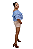 Shorts Feminino Foyfriend Color Dardak - Imagem 1