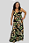 Vestido Feminino Longo  em viscose com alça de amarrar - Imagem 1