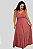 Vestido Feminino Longo  em viscose com alça de amarrar - Imagem 4