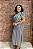 Vestido Feminino Listrado Rosa - Imagem 1