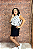 Conjunto Feminino  Shorts Saia e Blusa - Imagem 4