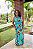 Vestido Feminino Longo Viscolinho Estampado - Imagem 4