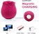 Estimulador De Clitóris Em Formato Rosa Com 10 Níveis De Pressão E Estimulo - Imagem 3