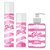 KIT Blow Girl Gel + Perfume 30ml + Body Splash 180ml - Morango com Creme Hot Flowers - Imagem 2