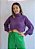 CROPPED TRICO MARIANA ROXO - Imagem 1