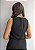 BLUSA DUDA SEM MANGA VISCOSE TWILL PRETO - Imagem 4