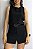 BLUSA DUDA SEM MANGA VISCOSE TWILL PRETO - Imagem 1