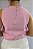 BLUSA DUDA SEM MANGA VISCOSE TWILL ROSA - Imagem 3