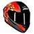 CAPACETE AXXIS DRAKEN BOMB MATT PRETO/VERMELHO - Imagem 1