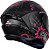 CAPACETE AXXIS DRAKEN BUTTERFLY MATT PRETO/ROSA - Imagem 4