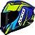 CAPACETE AXXIS DRAKEN VECTOR GLOSS AZUL/AMARELO - Imagem 4