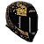 CAPACETE AXXIS EAGLE BREAKING GLOSS PRETO/DOURADO - Imagem 1