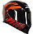 CAPACETE AXXIS EAGLE EVO GLOSS PRETO / VERMELHO - Imagem 1