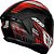 CAPACETEAXXIS DRAKEN RACER MATT PRETO/VERMELHO/CINZA - Imagem 3