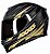 CAPACETE AXXIS EAGLE SPEED GLOSS PRETO / DOURADO - Imagem 2