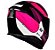 CAPACETE AXXIS EAGLE TECNO GLOSS PRETO / BRANCO/ROXO; PRETO/ROSA/AZUL - Imagem 3