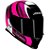 CAPACETE AXXIS EAGLE TECNO GLOSS PRETO / BRANCO/ROXO; PRETO/ROSA/AZUL - Imagem 1