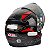 CAPACETE NZI COMBI 2 SWORD PRETO/VERMELHO - Imagem 6