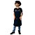 Avental em Sarja modelo Onza infantil azul - Imagem 10