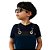 Avental em Sarja modelo Onza infantil azul - Imagem 2