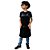 Avental em Sarja modelo Onza infantil preto - Imagem 5