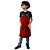 Avental em Sarja vermelho modelo Onza infantil - Imagem 3
