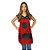 Avental em Sarja vermelho modelo Premium feminino - Imagem 2