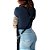 Avental em Sarja preto modelo Avodah feminino - Imagem 4
