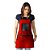 Avental em Sarja vermelho modelo Don feminino - Imagem 2