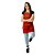 Avental em Sarja vermelho modelo king feminino - Imagem 3