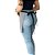 Avental em Sarja cinza modelo Saia feminino - Imagem 5