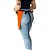 Avental em Sarja laranja modelo Saia feminino - Imagem 5