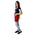 Avental em Sarja vermelho modelo Saia feminino - Imagem 3