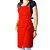 Avental em Sarja vermelho modelo Samurai feminino - Imagem 2
