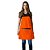 Avental em Sarja laranja modelo Onza feminino - Imagem 1