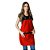 Avental em Sarja vermelho modelo Onza feminino - Imagem 2