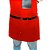 Avental em Sarja vermelho modelo Skull feminino - Imagem 2