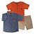 Conjunto Polo Infantil Menino 3 Peças - Ralph Lauren - Imagem 1