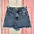 Short jeans cintura alta - 36 - Imagem 1