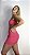 Vestido Recorte Rosa Pink - Imagem 3