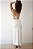 Vestido Longo Fenda Off White - Imagem 3