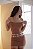 Vestido Tubinho Marrom - Imagem 2